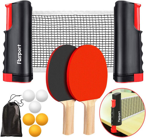Ping pong paddle set portable - pong, set,